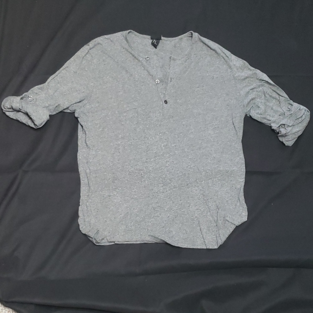 Gray Three Quarter H&M